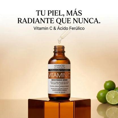 Sérum iluminador para la piel con vitamina C - Devuélvele a tu piel la luminosidad que perdió